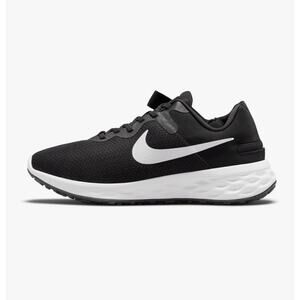 Nike Revolution 6 FlyEase NN Men’s Running Shoes Black/White DC8992-003 Size 9